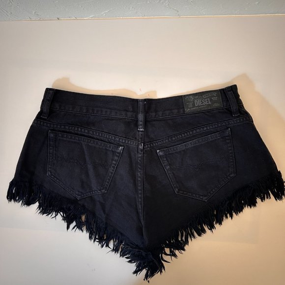 Low Rise Fring Jean Shorts | Diesel - Picture 5 of 11